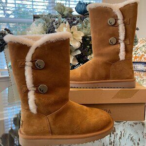 Koolaburra by UGG Kinslei Tall Chestnut Boots Size 8